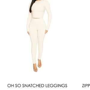 Oh so snatched leggings